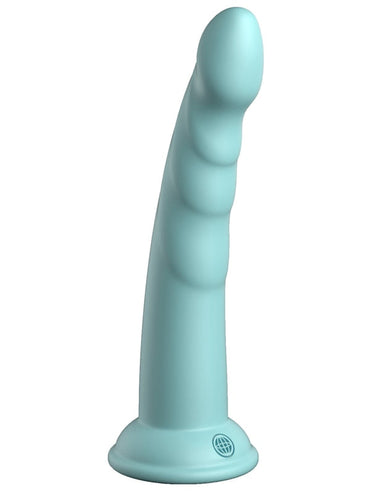 Dillio Platinum Slim Seven - Teal - Teal 17.8 cm (7'') Dong Pipedream
