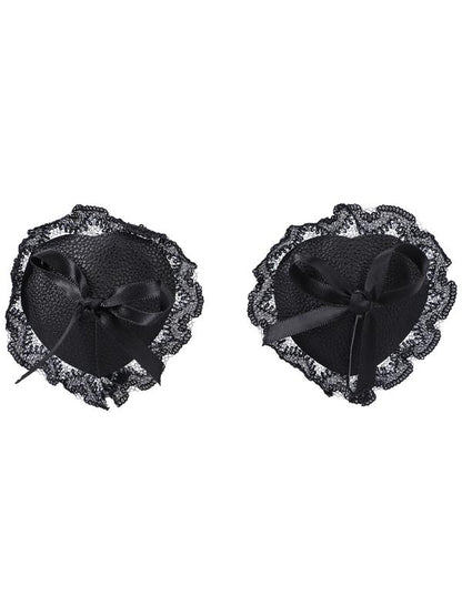 Lace Nipple Pasties In A Bag Black Doc Johnson