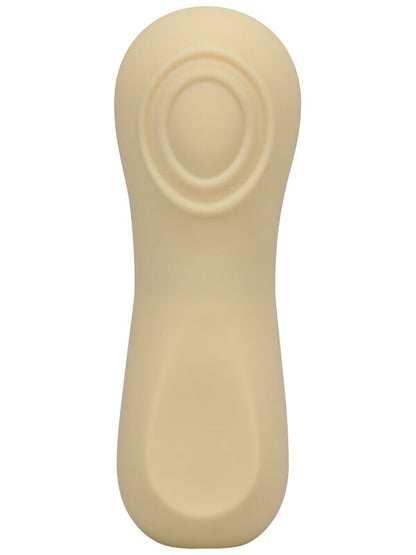 RITUAL Sol Rechargeable Silicone Pulsating Vibe Yellow Doc Johnson