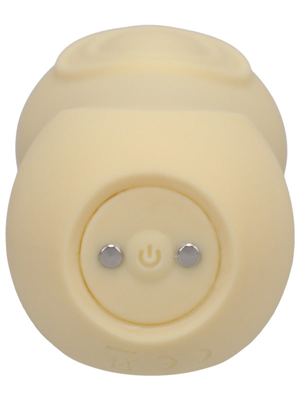 RITUAL Sol Rechargeable Silicone Pulsating Vibe Yellow Doc Johnson
