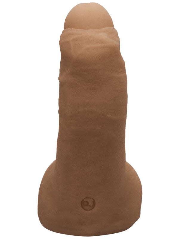 Signature Cocks Leo Vice 6 Inch ULTRASKYN Cock with Removable Vac-U-Lock Suction Cup Caramel Vac U Lock