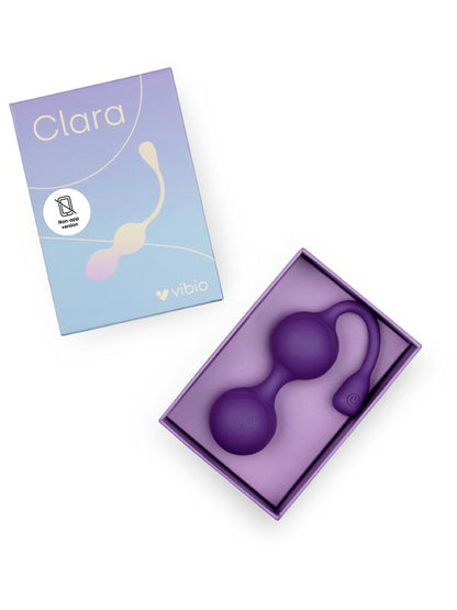 Clara Vibrating Kegel Balls App Controlled Vibio