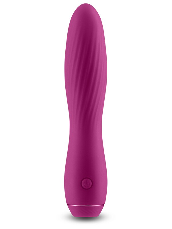 Obsessions Clyde - Dark Pink - Dark Pink 17.2 cm USB Rechargeable Vibrator NS Novelties