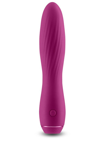 Obsessions Clyde - Dark Pink - Dark Pink 17.2 cm USB Rechargeable Vibrator NS Novelties