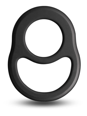 Renegade Cradle - Black - Black Cock & Balls Ring NS Novelties