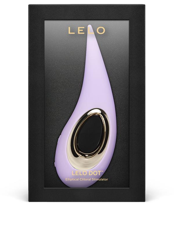 Lelo Dot High-Tech Suction Intense Vibrator Stimulator Totally Waterproof Design - Lilac Lelo