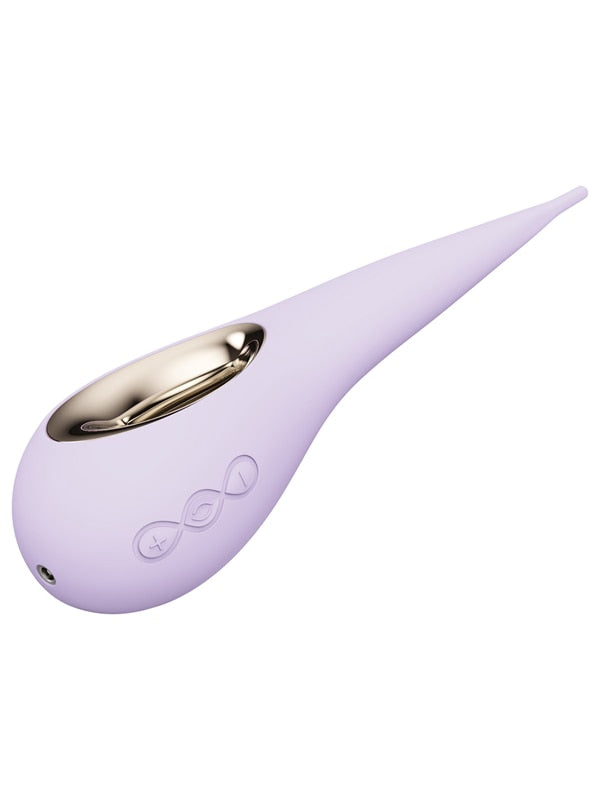 Lelo Dot High-Tech Suction Intense Vibrator Stimulator Totally Waterproof Design - Lilac Lelo