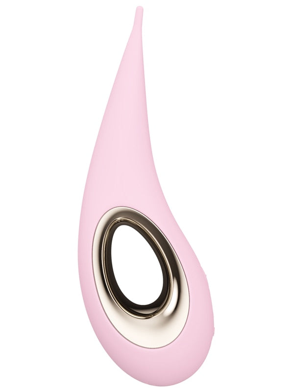 Lelo Dot High-Tech Suction Intense Vibrator Stimulator Totally Waterproof Design - Pink Lelo