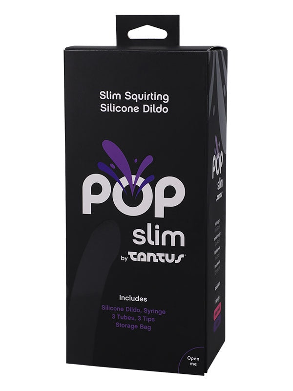 POP slim by TANTUS Squirting Dildo Indigo Tantus