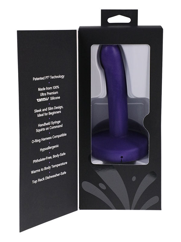 POP slim by TANTUS Squirting Dildo Indigo Tantus
