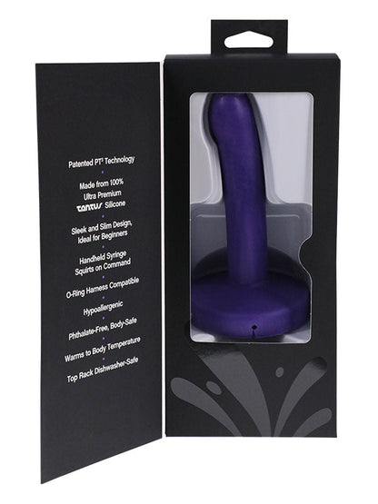 POP slim by TANTUS Squirting Dildo Indigo Tantus