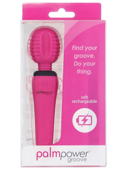 Palm Power Groove Mini Wand Fuchsia BMS Factory