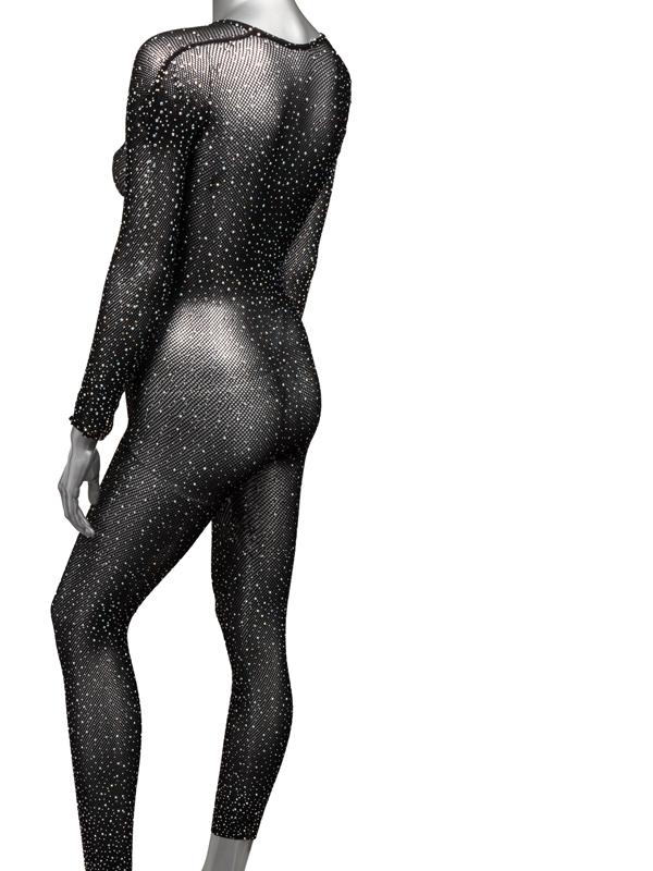 Radiance Plus Size Crotchless Full Body Suit CalExotics