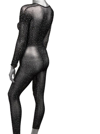 Radiance Plus Size Crotchless Full Body Suit CalExotics