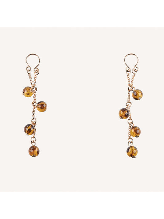 Sportsheets Amber Nipple Jewelry  - Club X