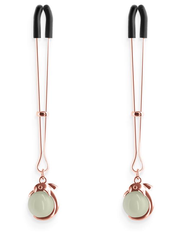 Bound Nipple Clamps G1 Rose Gold NS Novelties