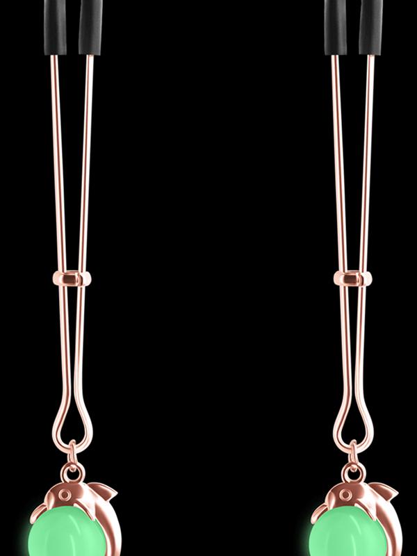 Bound Nipple Clamps G1 Rose Gold NS Novelties