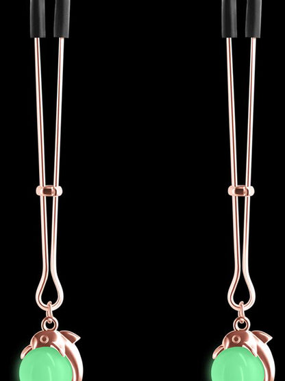 Bound Nipple Clamps G1 Rose Gold NS Novelties
