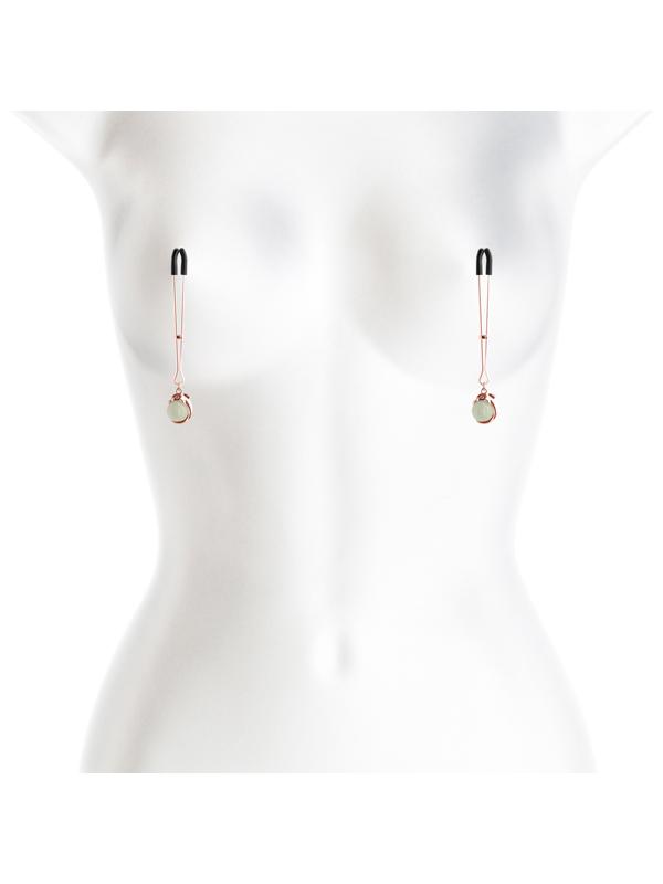 Bound Nipple Clamps G1 Rose Gold NS Novelties