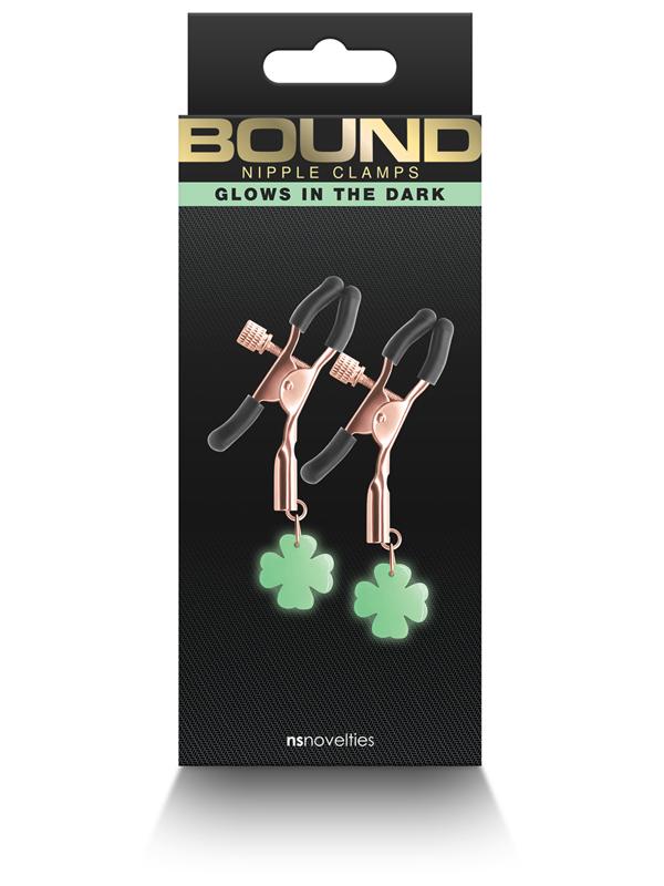 Bound Nipple Clamps G4 Rose Gold NS Novelties