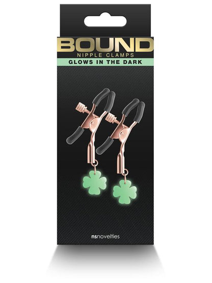 Bound Nipple Clamps G4 Rose Gold NS Novelties