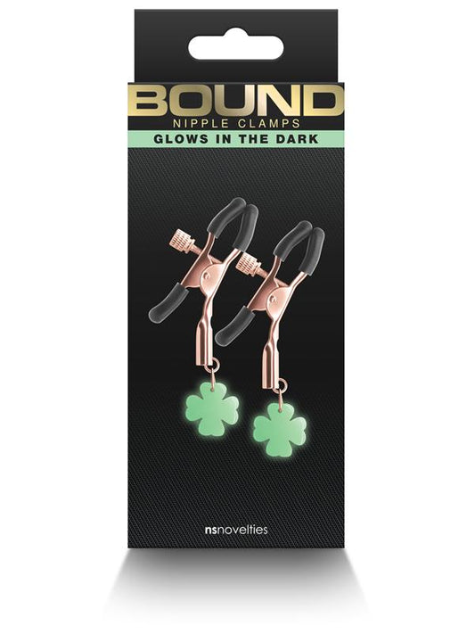 Bound Nipple Clamps G4 Rose Gold NS Novelties