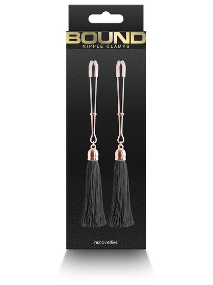 Bound Nipple Clamps T1 Black NS Novelties