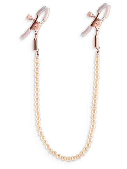 Bound Nipple Clamps - DC1 - Rose Gold NS Novelties