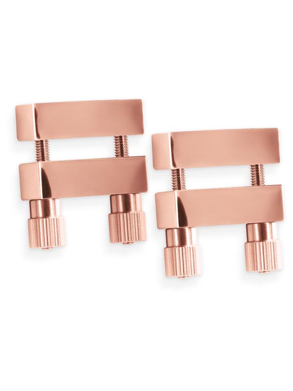 Bound Nipple Clamps V1 Rose Gold NS Novelties