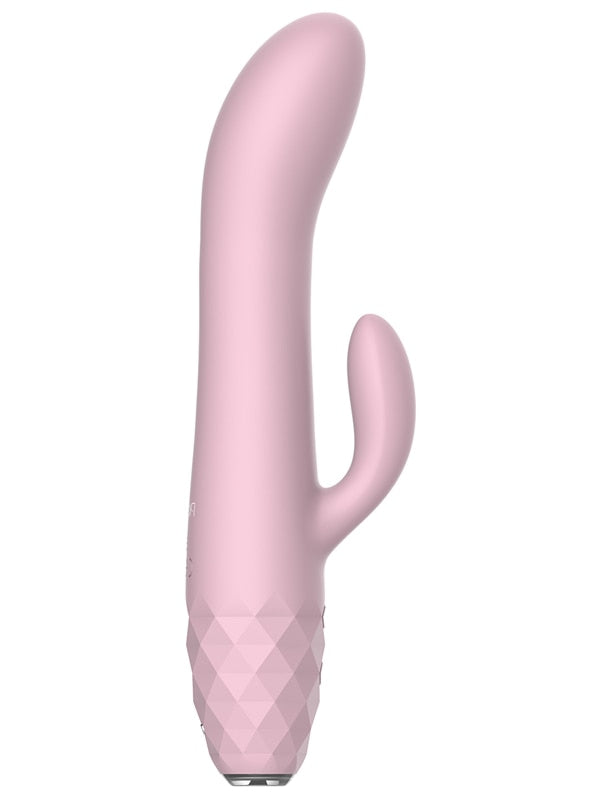 Playful Diamonds The Baroness - Rechargeable Rabbit Vibe Pink Playful