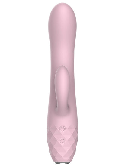Playful Diamonds The Baroness - Rechargeable Rabbit Vibe Pink Playful