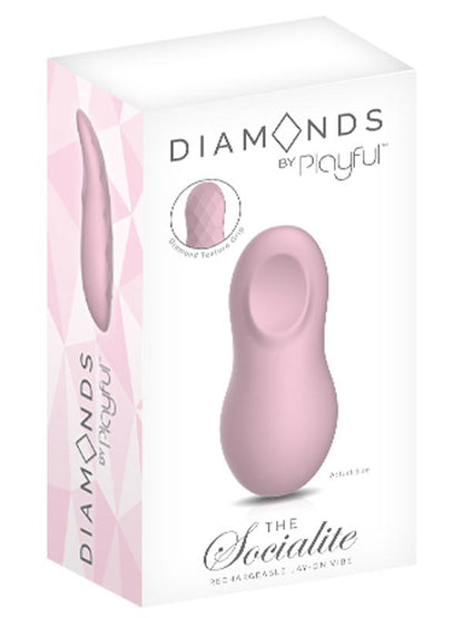 Playful Diamonds The Socialite - Rechargeable Lay-On Vibe Pink Playful