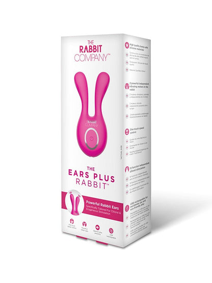 The Ears Plus Rabbit Hot Pink The Rabbit Company