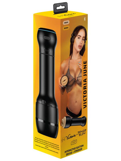 Kiiroo PowerBlow & Feel Victoria June mouth Combo Set Kiiroo