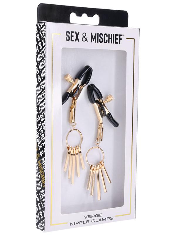 Sex & Mischief Verge Nipple Clamps Sportsheets