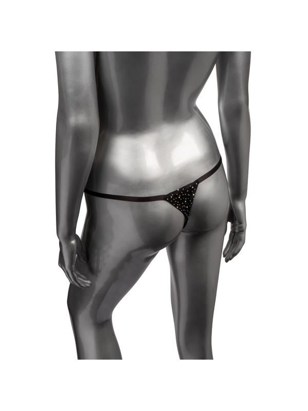 Radiance Plus Size Crotchless Thong CalExotics