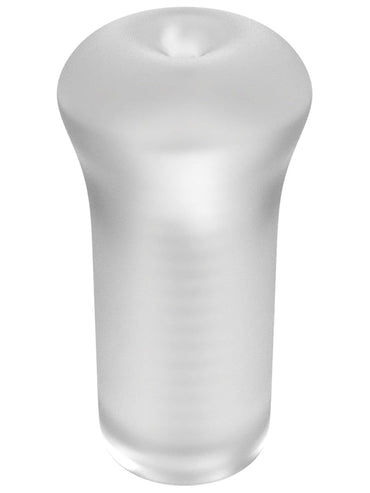 PDX Extreme Wet Stroker - Slide & Glide - Clear Vagina Stroker Pipedream