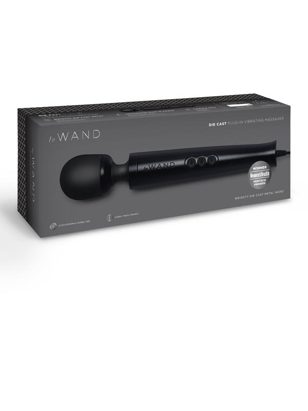 Le Wand Die Cast Plug-In Vibrating Massager Le Wand
