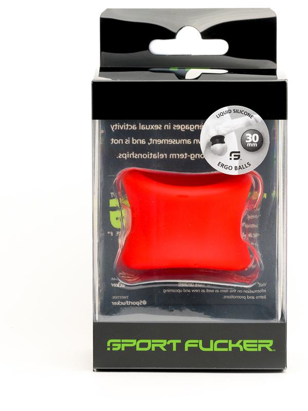 Ergo Balls 30mm by Sport Fucker Red Sport Fucker