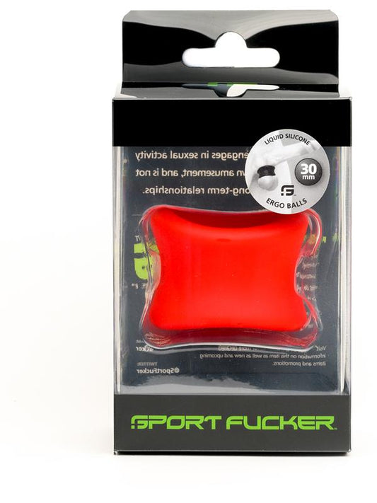 Ergo Balls 30mm by Sport Fucker Red Sport Fucker