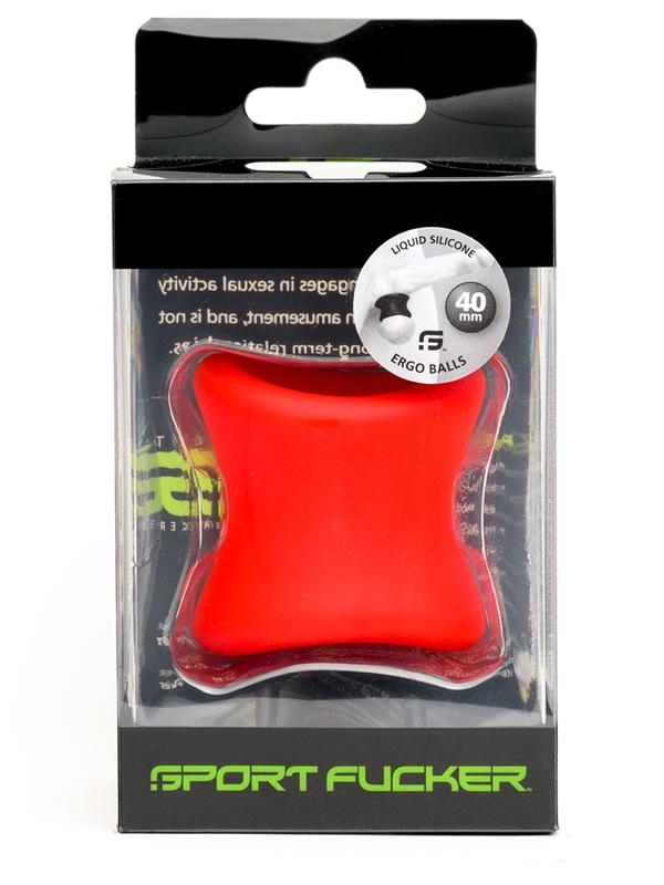 Ergo Balls 40mm by Sport Fucker Red Sport Fucker