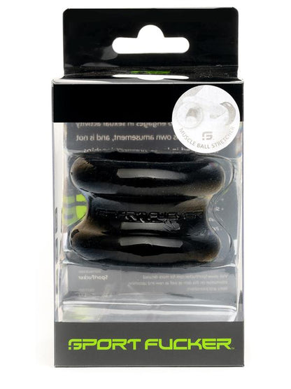 Muscle Ball Stretcher (TPE) by Sport Fucker Black Sport Fucker