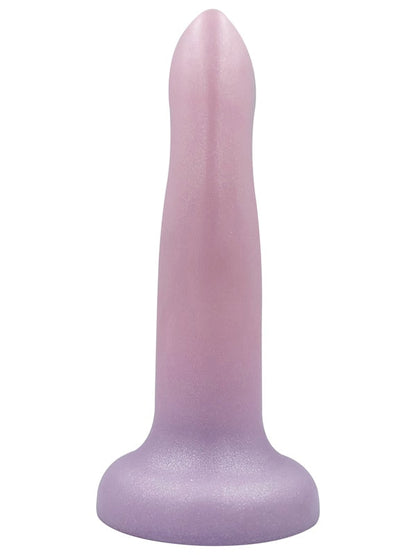 Pleasures by Playful 6 inch Dong - Pink to Purple Playful