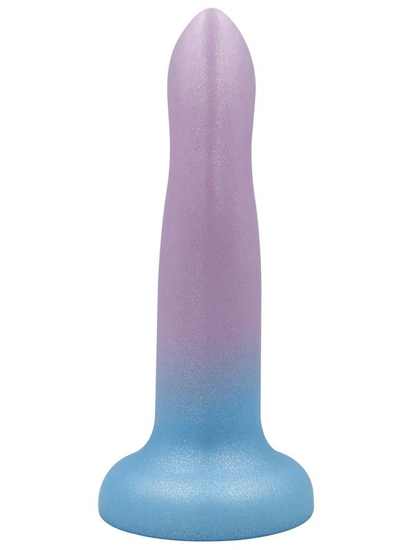 Pleasures by Playful 5 inch Dong - Purple to Blue Playful