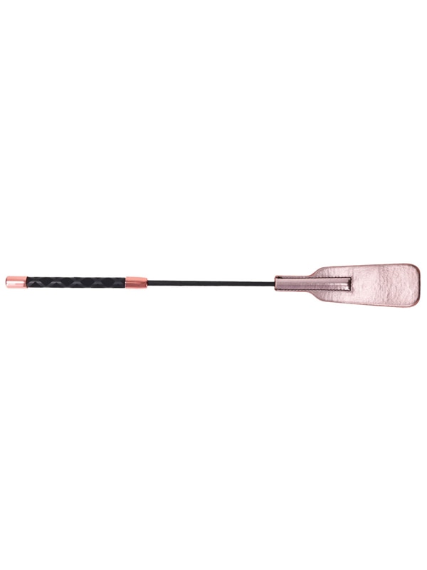 Sex & Mischief Brat Crop - Rose Gold 47 cm Crop Whip Sportsheets