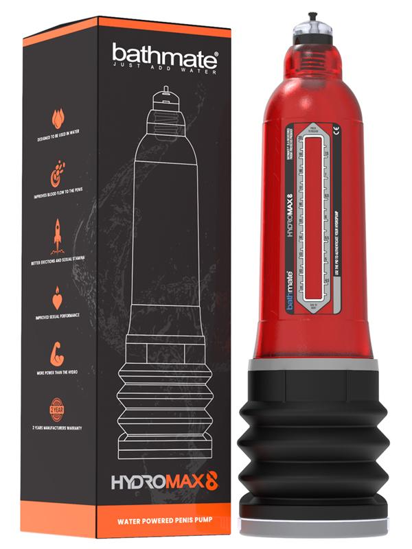 Bathmate Hydromax8 Red Hydromax