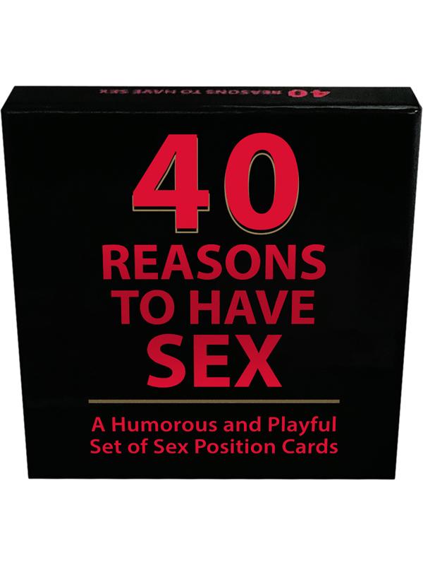 40 Reasons to Have Sex Kheper Games
