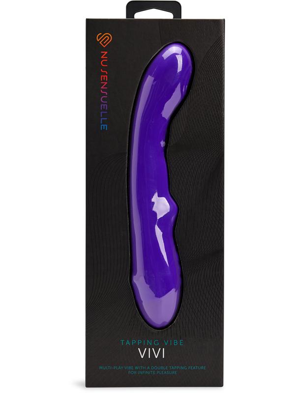 Nu Sensuelle Vivi Double-Tapping Vibe - Deep Purple NU Sensuelle