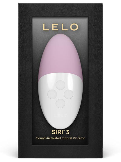 Siri 3 SoundSense Clitoral Vibrator Soft Pink Lelo