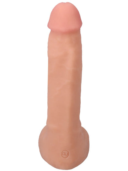The Realistic Cock - Squirting Cock - With Removable Vac-U-Lock Suction Cup - ULTRASKYN - 9.5 Inch (with balls) Vanilla Vac U Lock